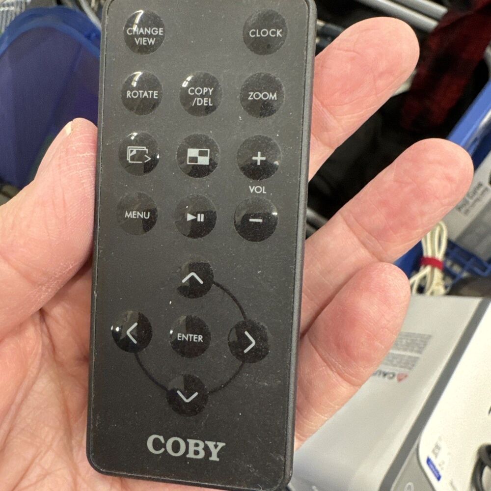 Coby OEM Auto Drive Remote Control  Digital Photo Frame CR-2025